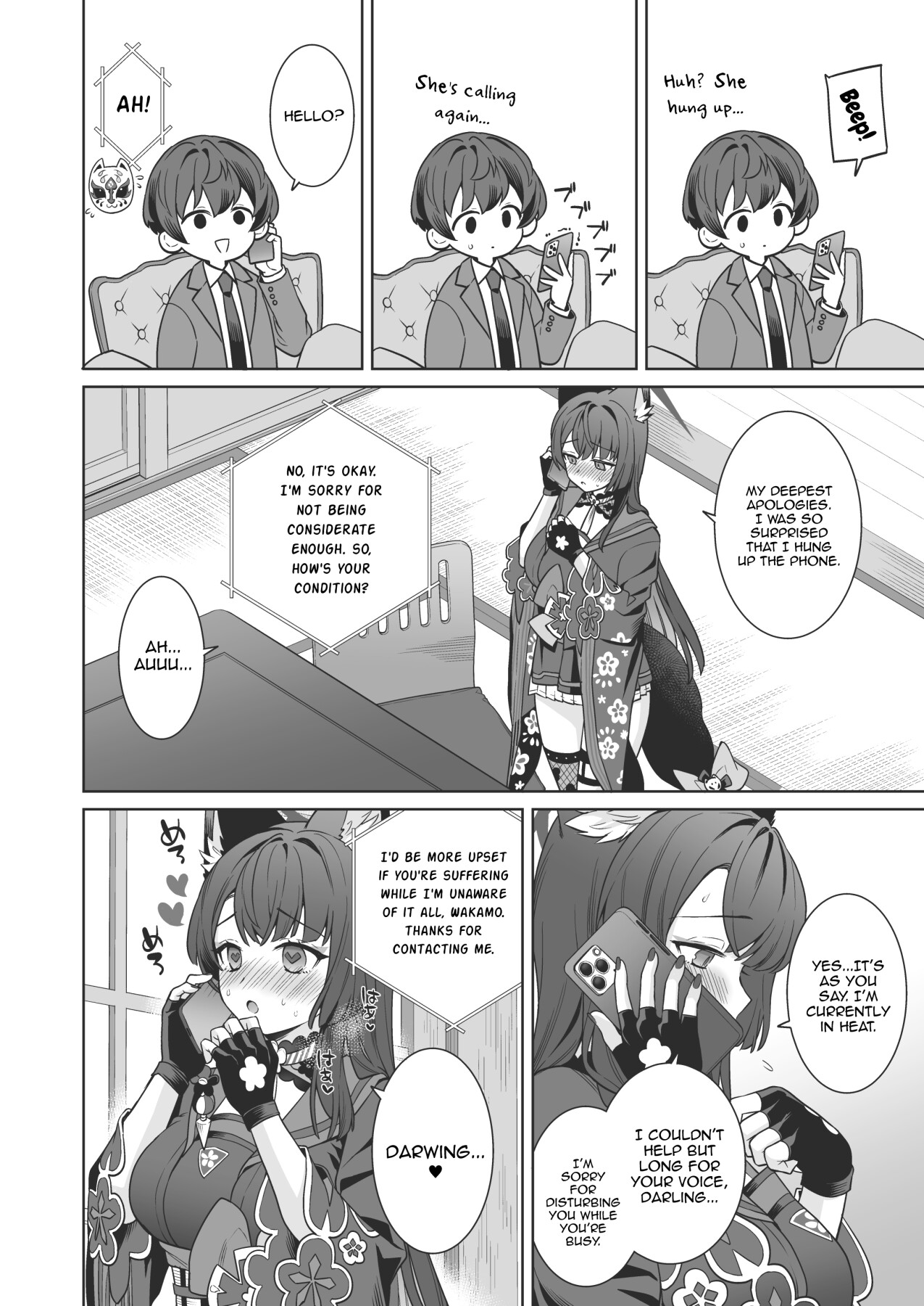 Hentai Manga Comic-Pure ♥ Lovestruck Fox in Heat -4--Read-8
